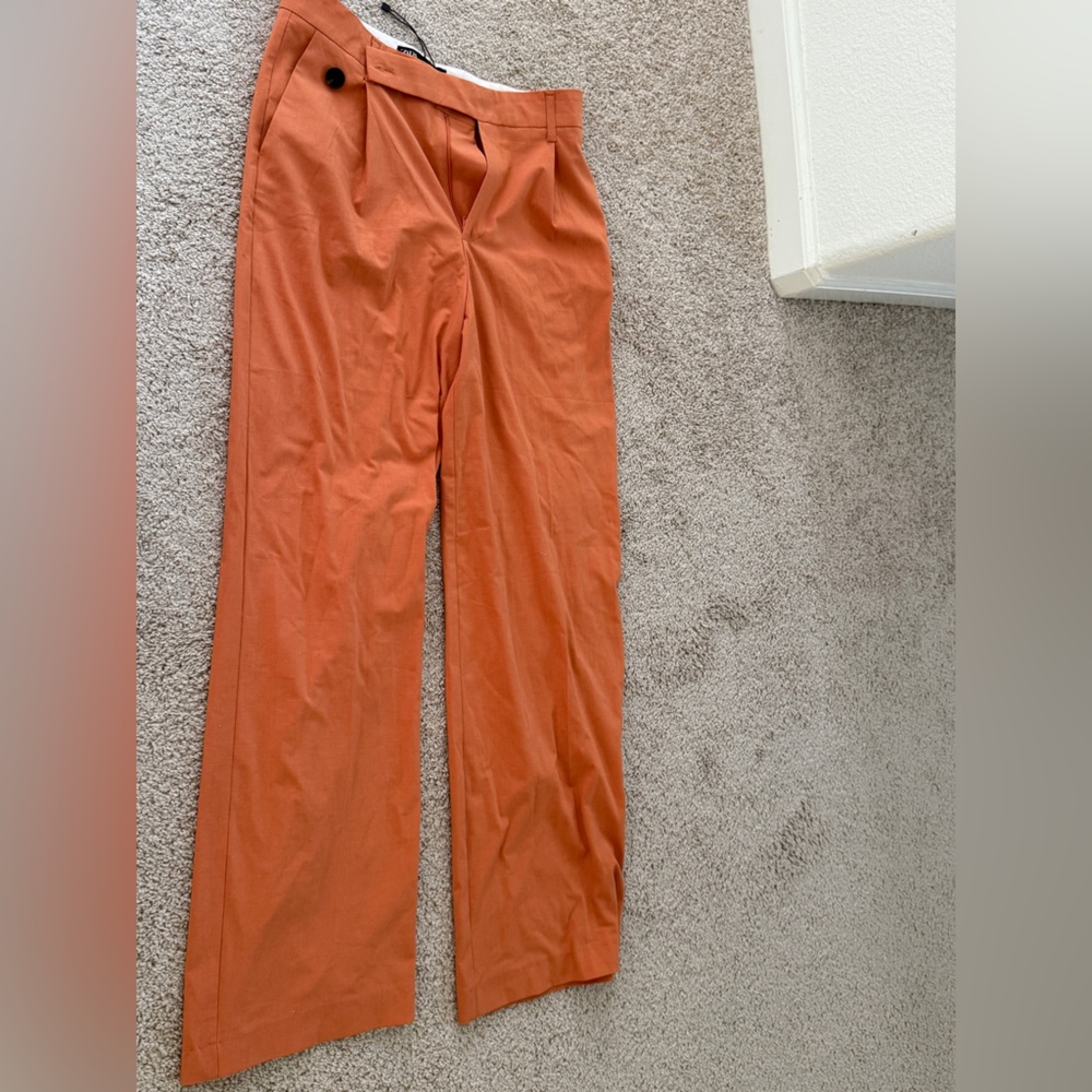 Zara Terracotta Trousers